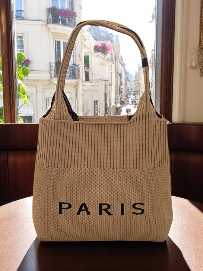 Royalfashion Дамска чанта от плат Paris Style Life