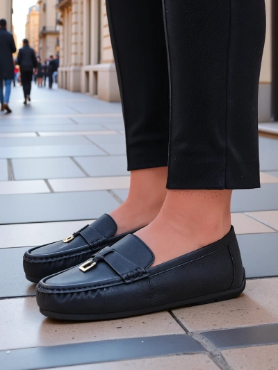 Royalfashion Матовени женски мокасини Тимоно