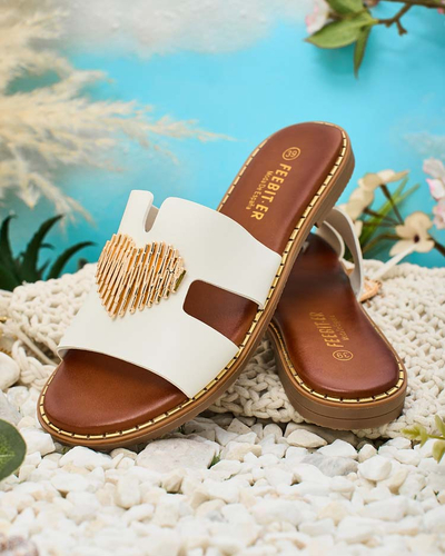 Royalfashion Дамски джапанки с плоска подметка Ortyca