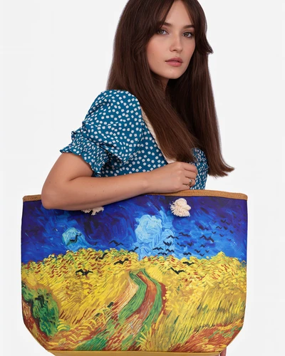 Royalfashion Голяма текстилна чанта