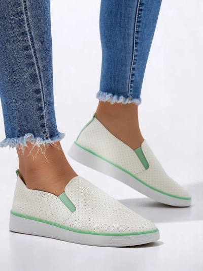 Royalfashion Женски обувки с перфорации тип слип-он Kassias