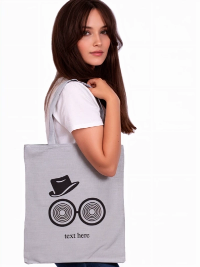 Royalfashion Тъкана чанта с принт