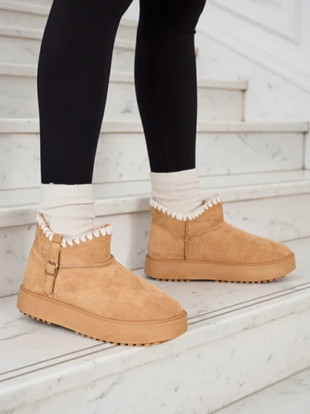 Royalfashion Къси дамски снежни ботуши Ewioz