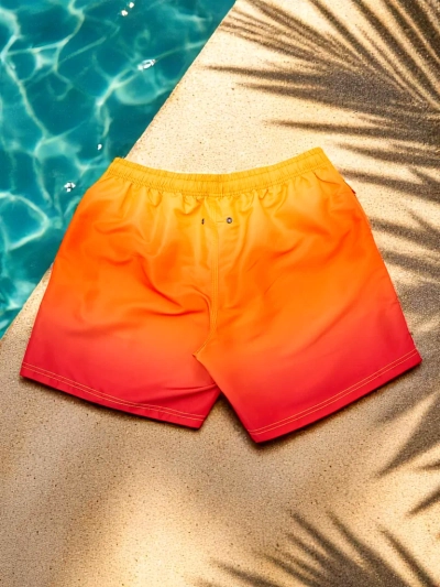 Royalfashion Спортни мъжки къси панталони ombre със защитна мрежа