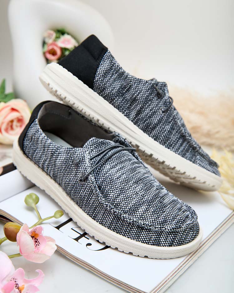 Royalfashion Дамски полуобувки с дантела