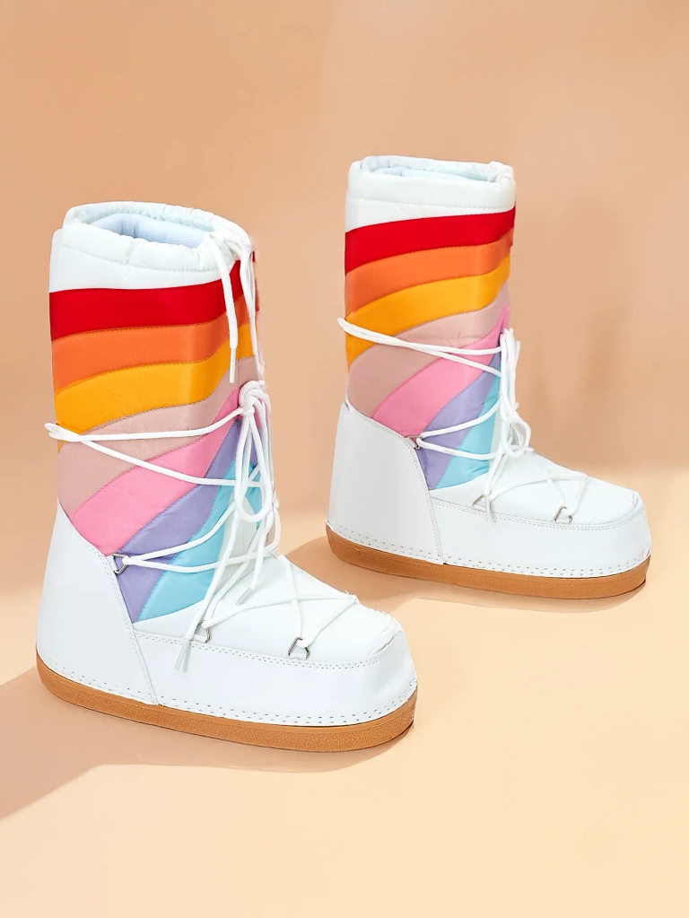 Дамски ботуши с начина на сняг на Royalfashion Tencce