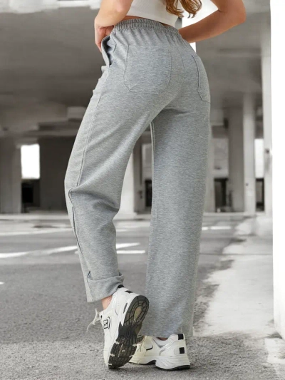 Royalfashion Женски панталони с широк крачол