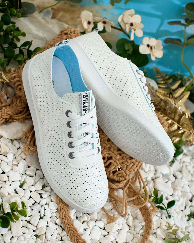 Royalfashion Дамски ажурни маратонки Umurra