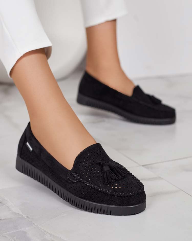 Royalfashion Дамски ажурни мокасини Molaffa