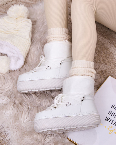 Royalfashion Дамски ботуши за сняг с дантела Yevnoie