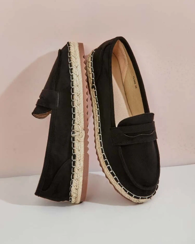 Royalfashion Дамски мокасини от велур eko Monum