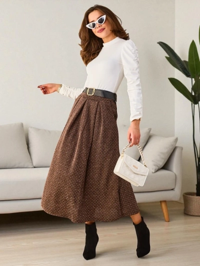 Дамска миди пола от Royalfashion