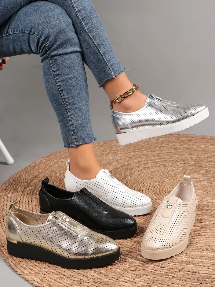 Royalfashion дамски обувки на плоска подметка Goffies