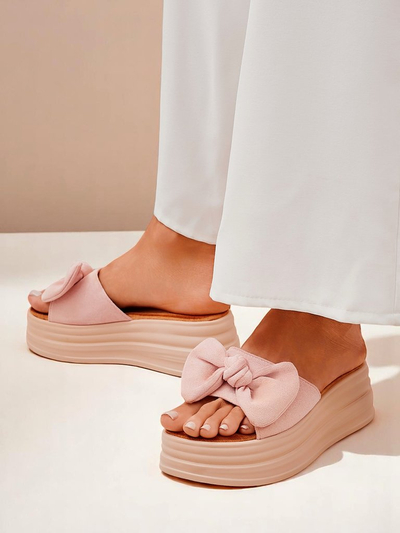 Royalfashion Дамски чехли на платформа Givan