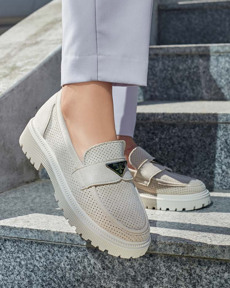 Royalfashion Дамски мокасини Biss