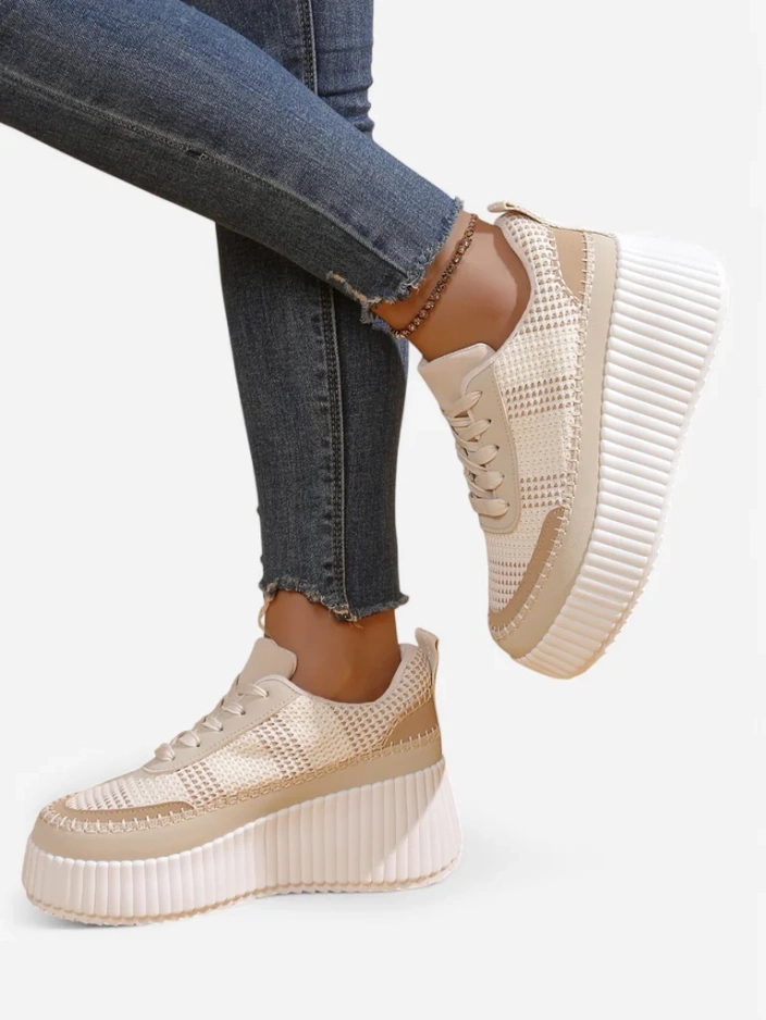 Royalfashion дамски платформи обувки Siserra