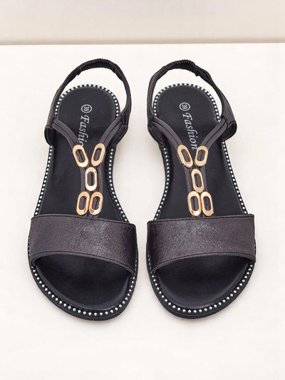 Royalfashion Дамски сандали с декоративни каишки Siena Glow