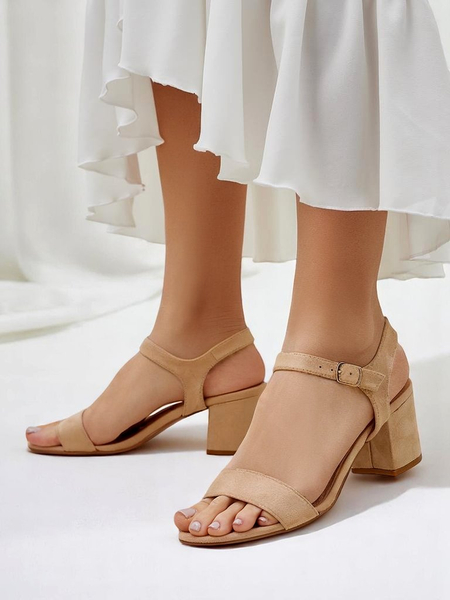 Royalfashion дамски сандали от еко велур Quarter