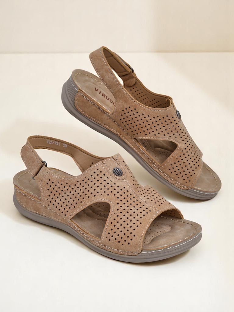 Royalfashion дамски ажурни сандали Leminni