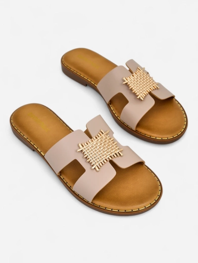 Royalfashion Декоративни дамски слайдове с орнамент Crattes