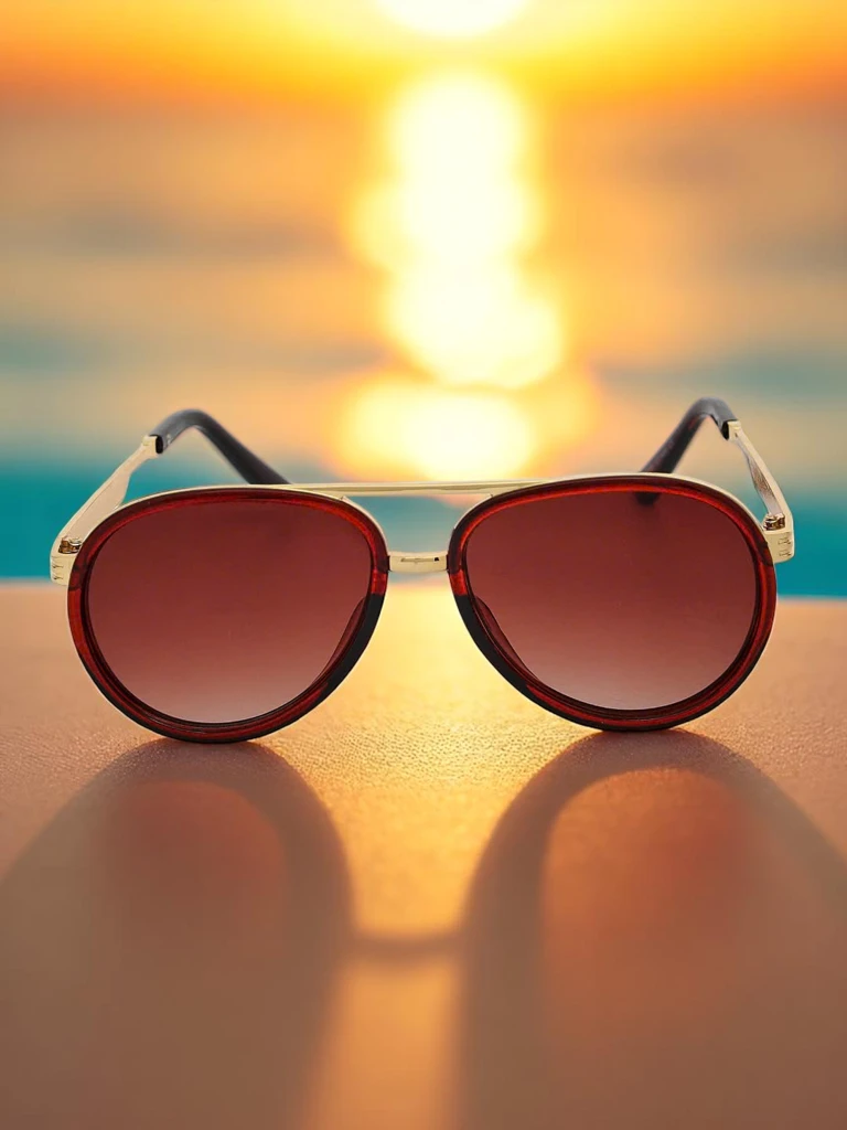 Royalfashion Слънчеви очила в стил муха (oversized) Muse