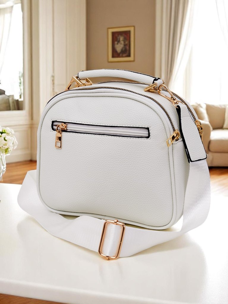 Royalfashion Малка дамска чанта от еко кожа Lena