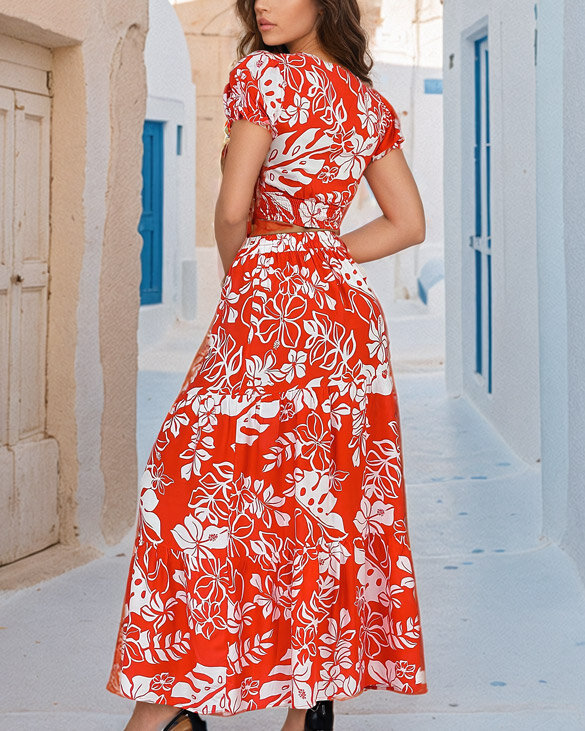 Royalfashion Дамски комплект с мотиви