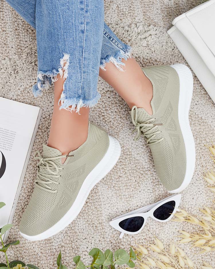 Royalfashion Дамски спортни обувки от плат Vobullo