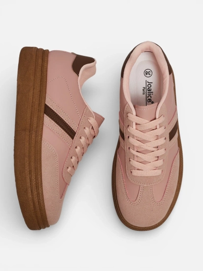 Дамски сникърси Flora Розови Екологични Спортни за Лятото