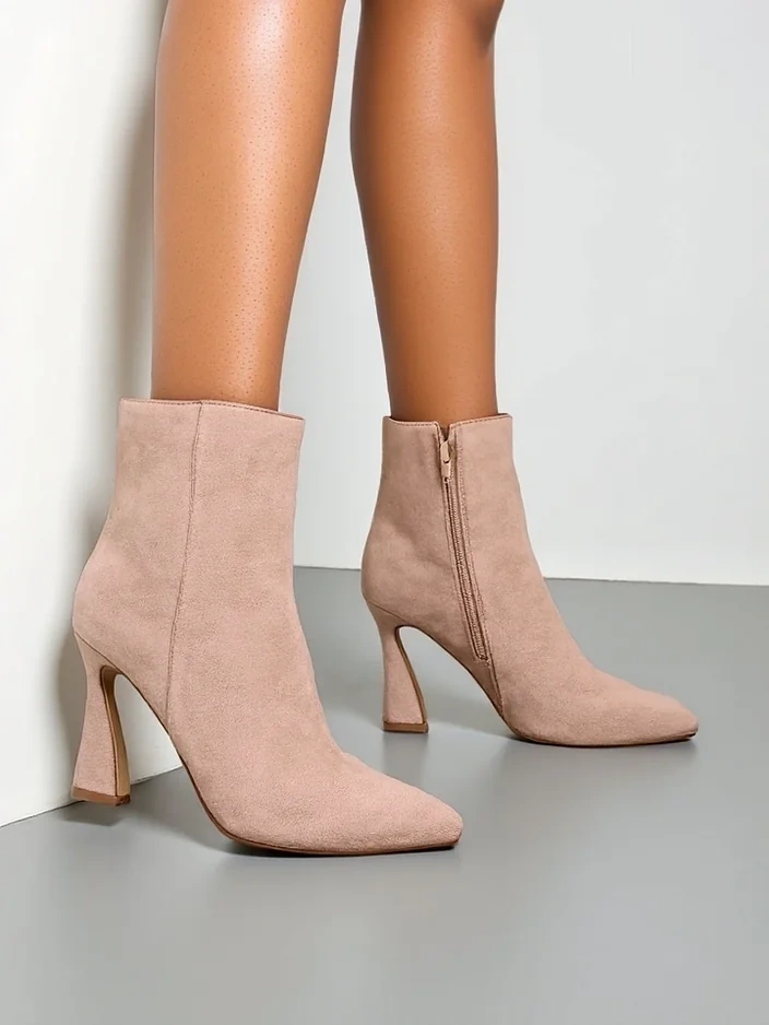 Дамски ботуши на ток Royalfashion Dipezz