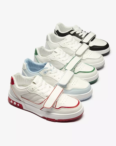 Дамски спортни маратонки в бяло и зелено Xirrat- Footwear