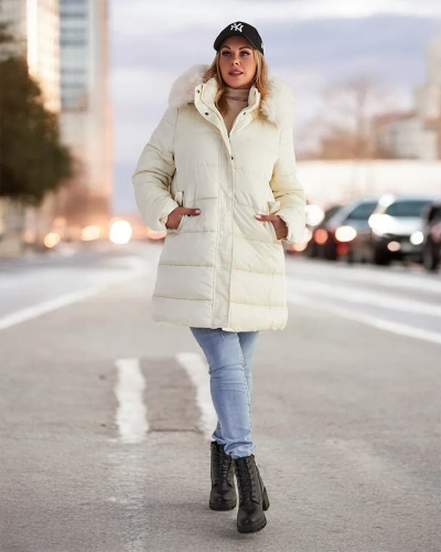 Royalfashion Дамско ватирано зимно яке