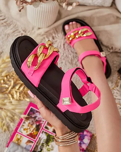 Royalfashion Дамски сандали с верижка Orette