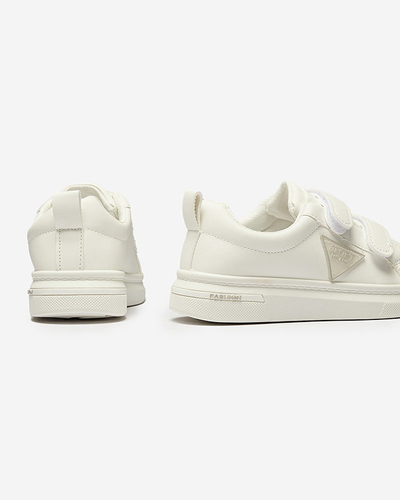 Детски спортни обувки в бяло Yovoy- Footwear