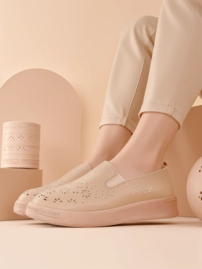 Royalfashion Дамски спортни мокасини Olleffi