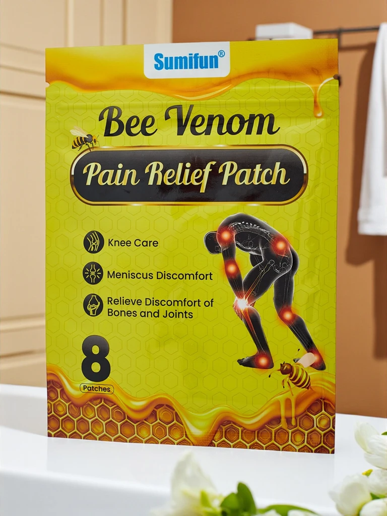 Обезболяващи пластири с пчелна отрова 8 броя