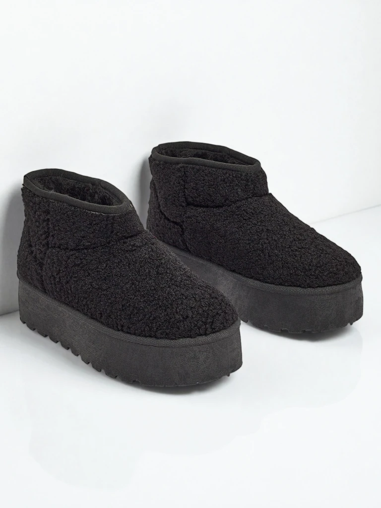 Къси дамски боти тип сноубутс Marellin