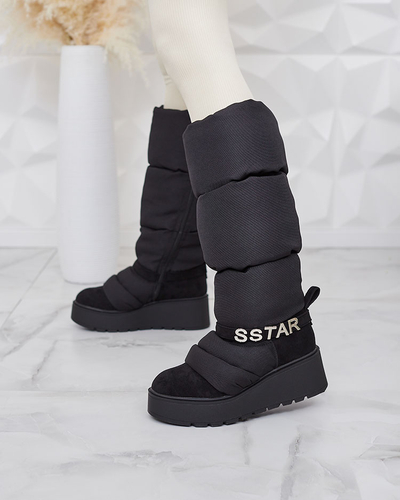 Royalfashion Дамски ботуши a'la snow boots Dertrata