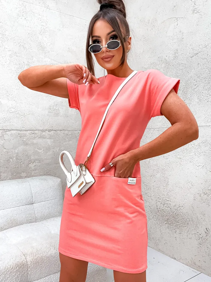 Royalfashion Дамска рокля от памучен плат