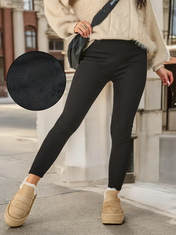 Royalfashion Топли дамски легинси от памук