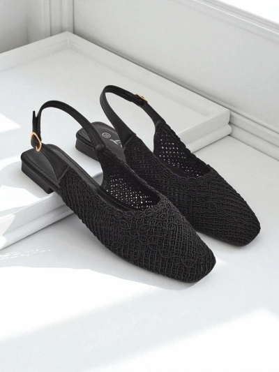 Royalfashion Дамски сандали с отворена пета Breeze Woven