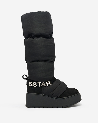 Royalfashion Дамски ботуши a'la snow boots Dertrata