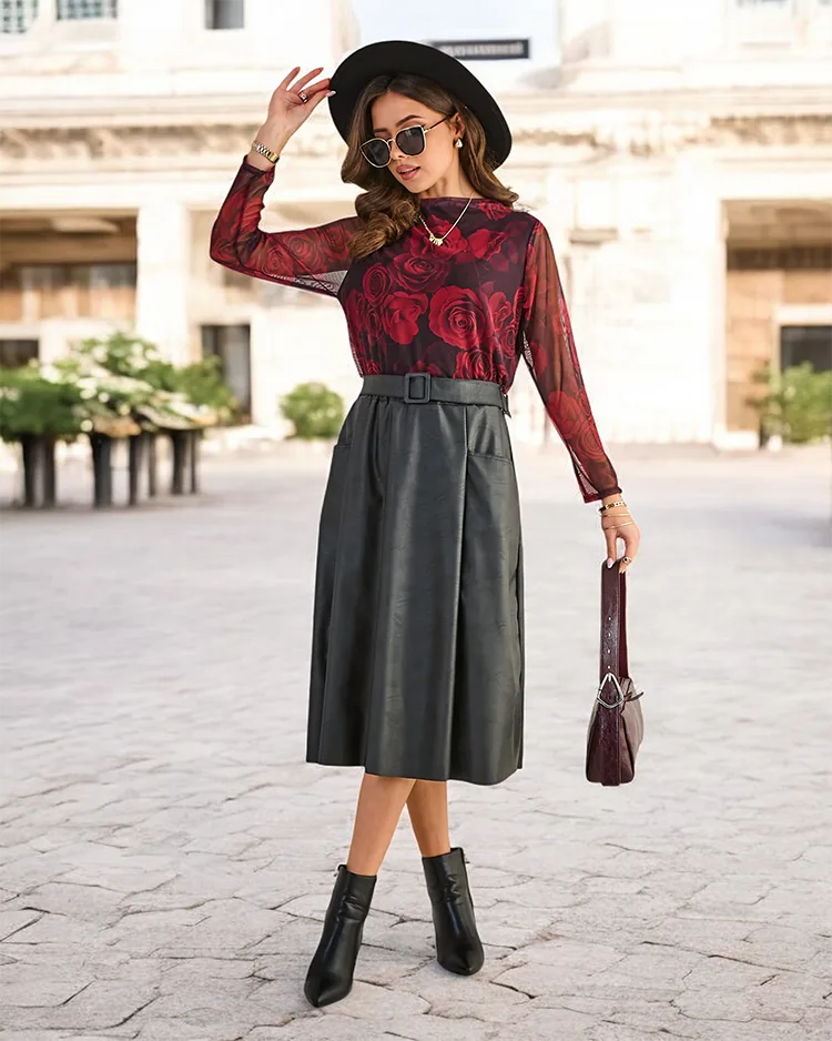 Дамска блуза Royalfashion с щампа