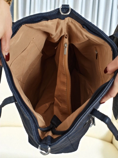 Дамска чанта shopper от еко кожа Tessira