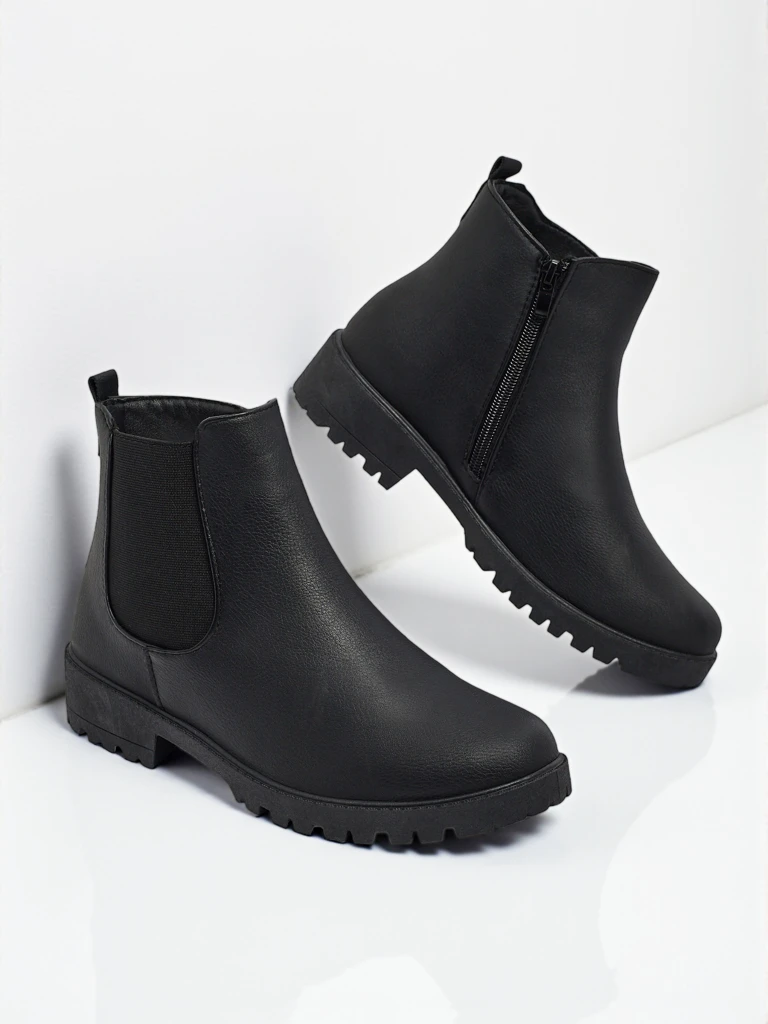 Дамски боти в стил Челси от еко кожа Belmo