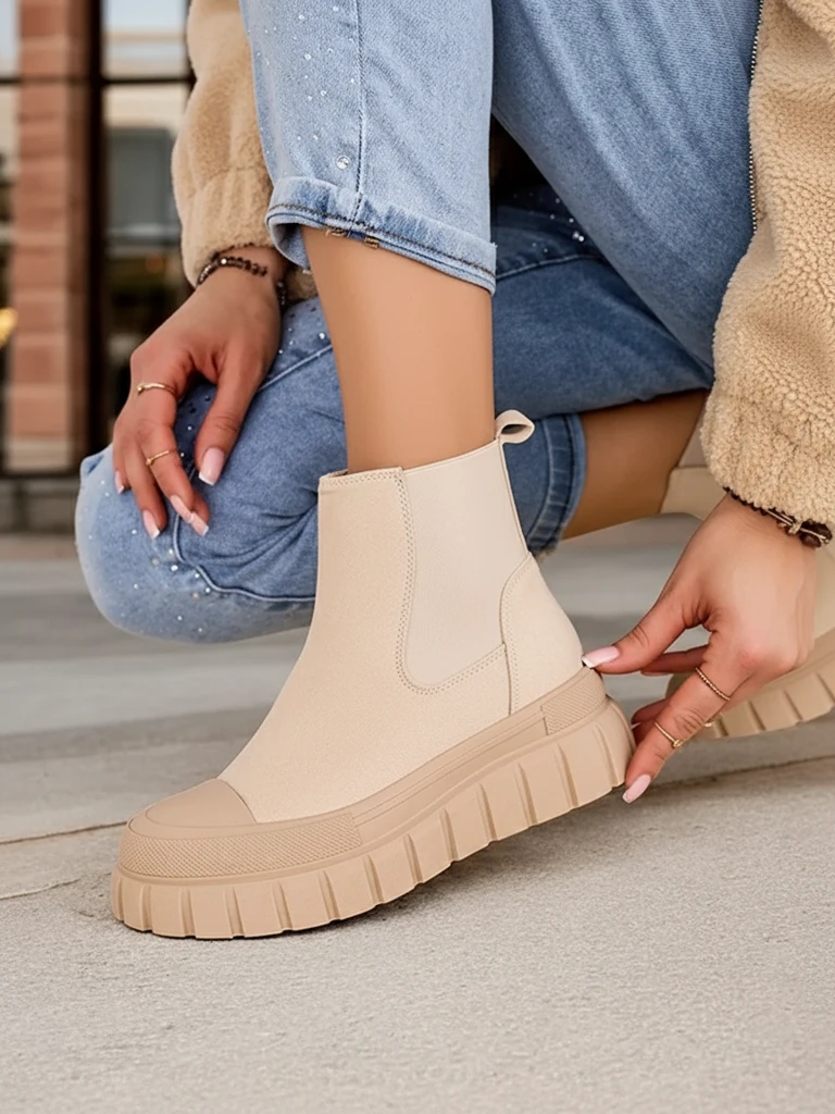 Дамски ботуши до глезена на Royalfashion Mietoo