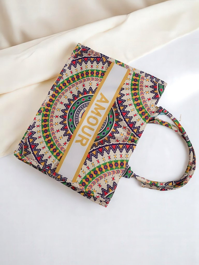 Роялфашън Платнена чанта Amour Vibes