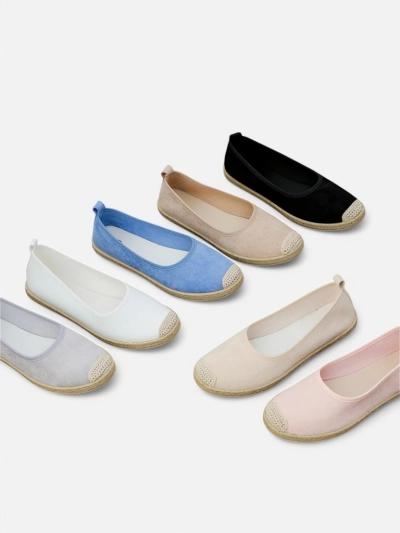 Royalfashion Дамски еко-suede еспадрили Aroles