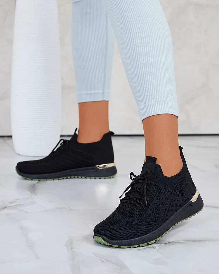 Royalfashion Дамски спортни обувки от плат Amgent