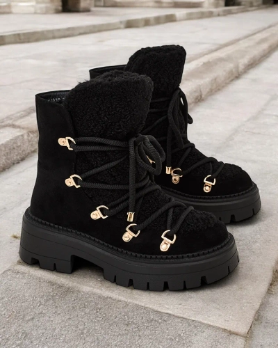 Royalfashion Lozin дамски ботуши за сняг с дантела